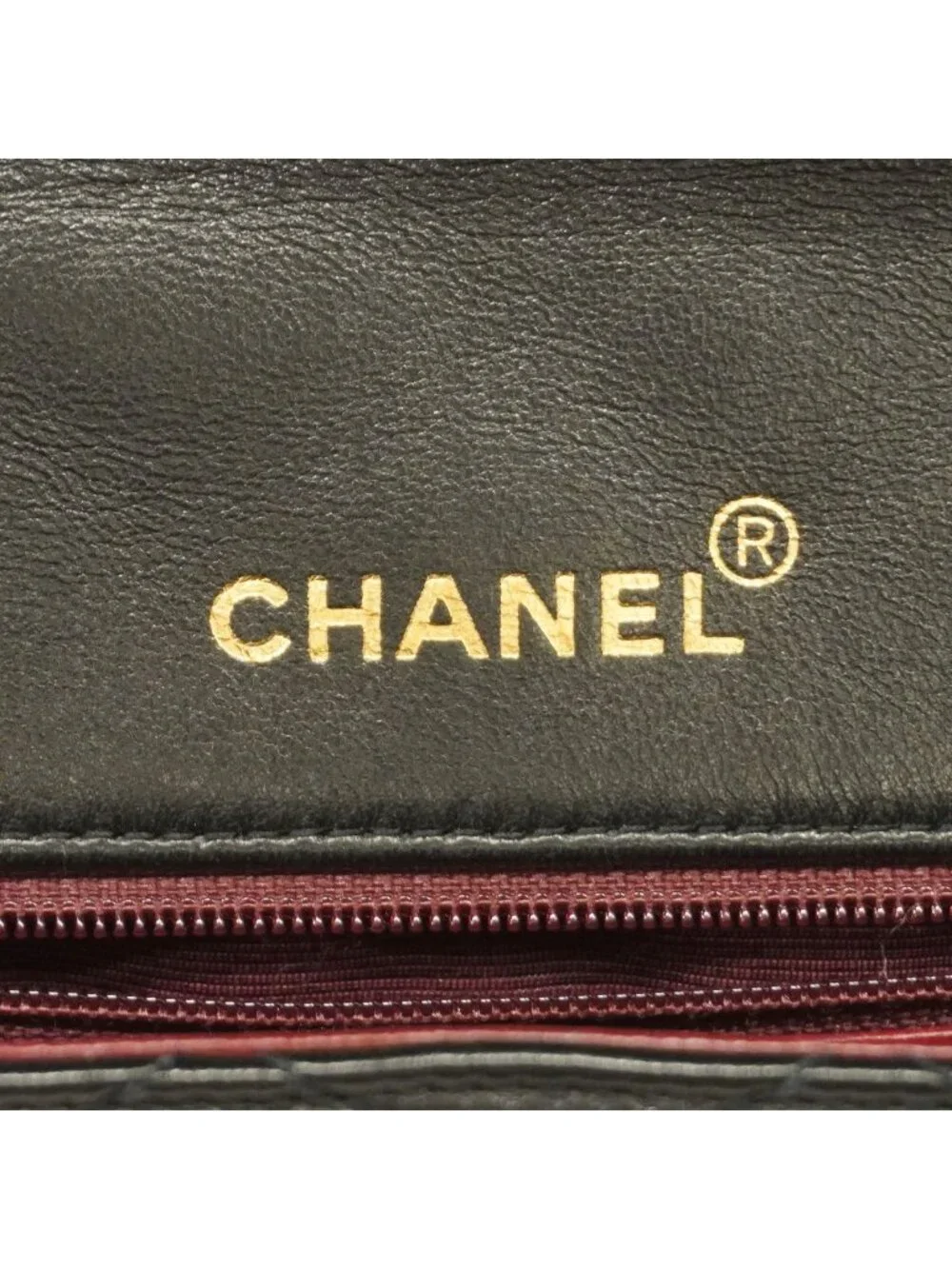 Chanel Shoulder Bag Diana Lambskin Black Gold